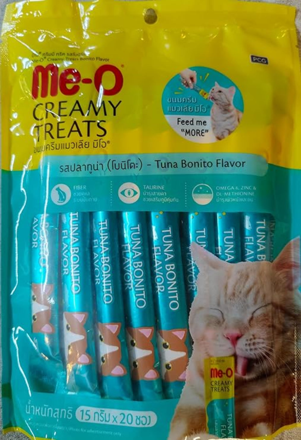 Me-O Adult Creamy Treats Bonito Flavor