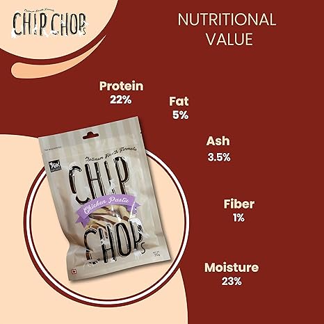 Chip Chop Chicken Pasta Dog Meat Treats 70G