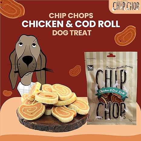 Chip Chops Chicken & Cod Roll