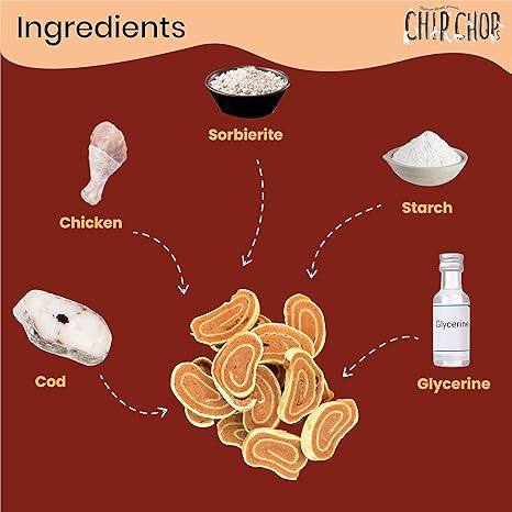 Chip Chops Chicken & Cod Roll