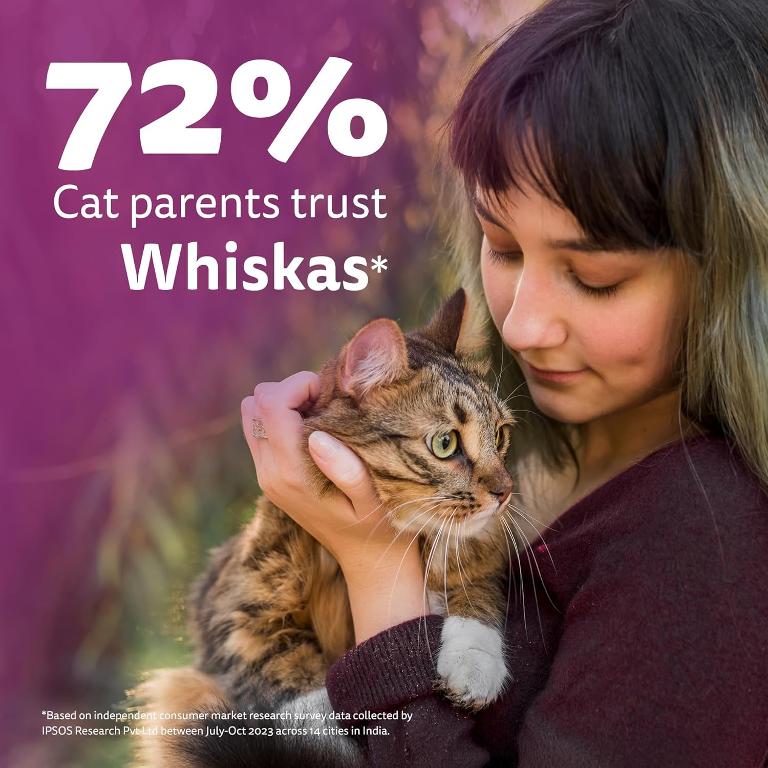 Whiskas Adult (+1 Year) Wet Cat Food, Ocean Fish Flavour