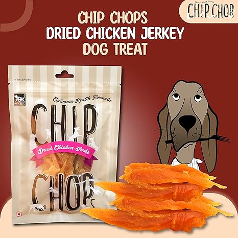 Chip Chops All Life Stages Sun Dried Chicken Jerky Dog Treat 70G