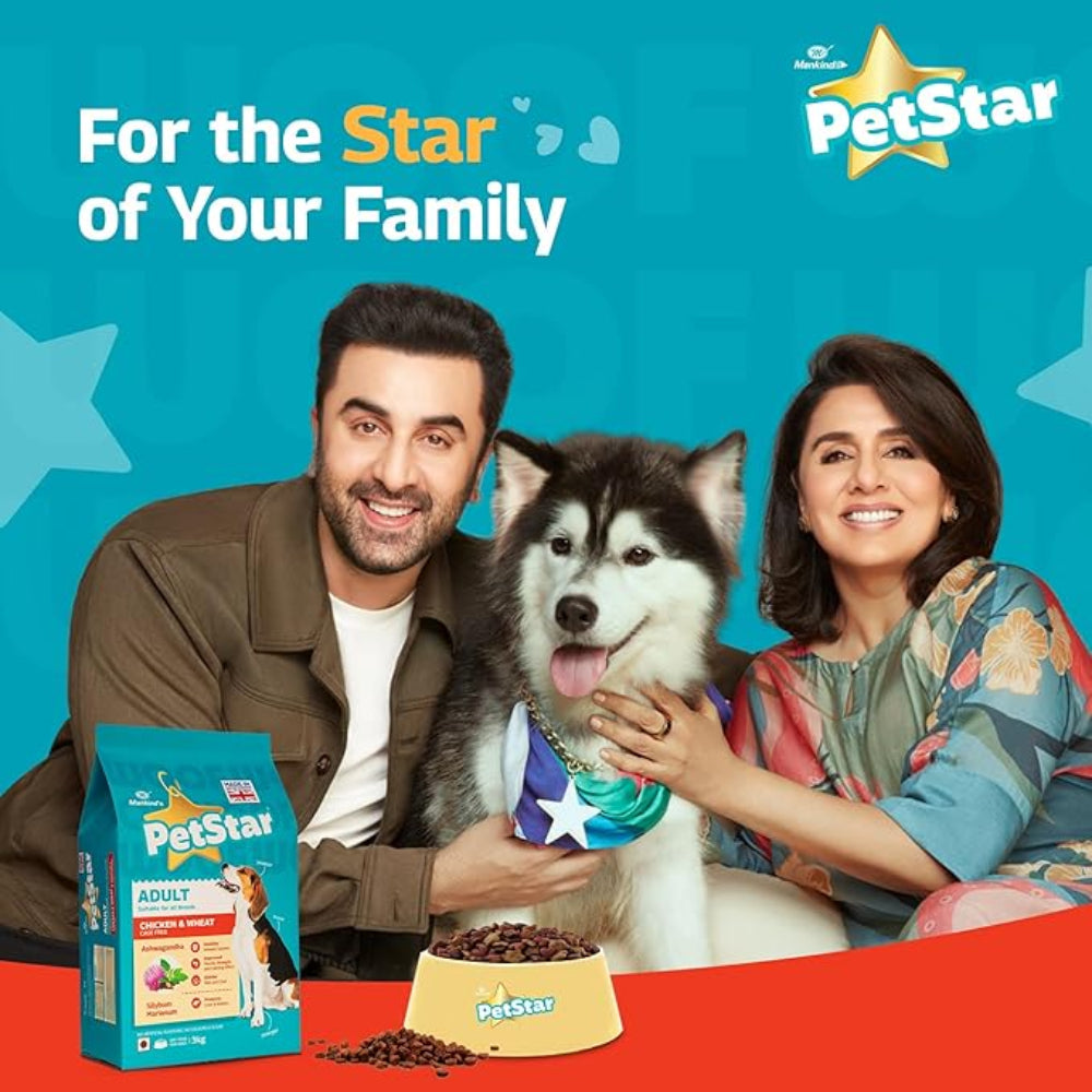 Mankind PetStar Adult Dog Food Chicken Flavour