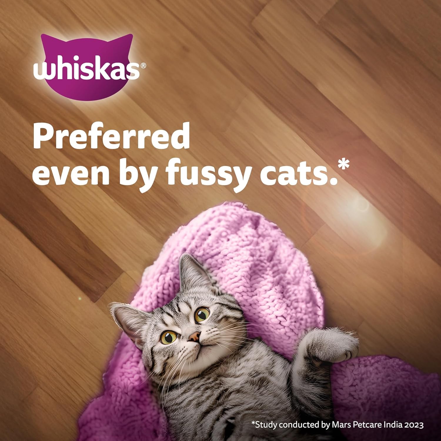 Whiskas Adult (+1 Year) Wet Cat Food, Ocean Fish Flavour