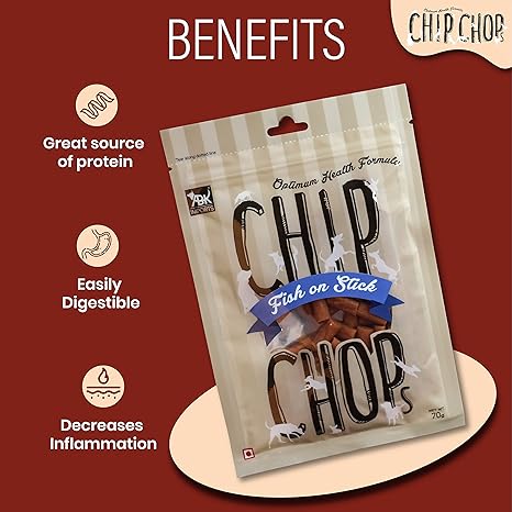 Chip Chops Chip Chops Fish On Stick Dog Snacks