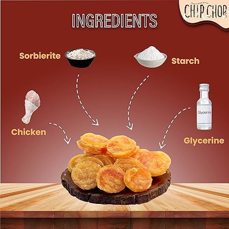 Chip Chops - Chicken Chips Dog Treats 70G