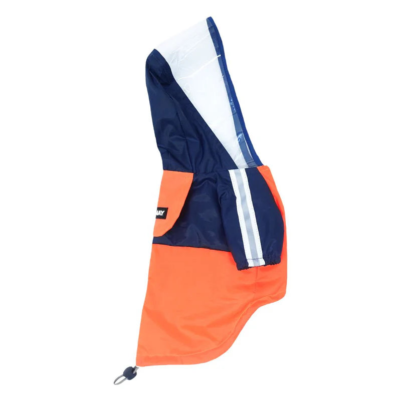 Lava Rainstorm Dog Raincoat – Waterproof & Reflective Monsoon Jacket for Dogs | High Cut Design, Hook Neck, Adjustable Fit (XS–5XL)