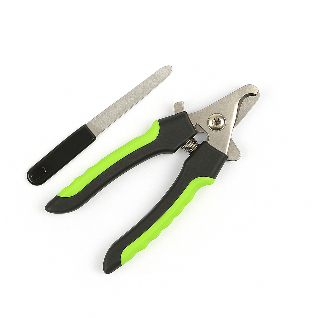 Petstreet Professional Animal Nail Cutter Clipper Trimmer Filer | for Small, Medium and Large Dogs, Puppies, Cat and Kittens Claw Grooming Tool Set (Nail Clipper)