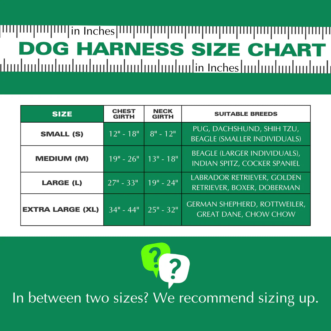 Basil Adjustable Padded Harness for Dogs & Cats