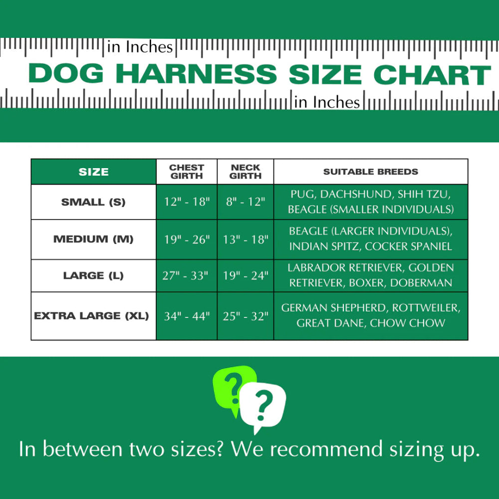 Basil Adjustable Padded Harness for Dogs & Cats