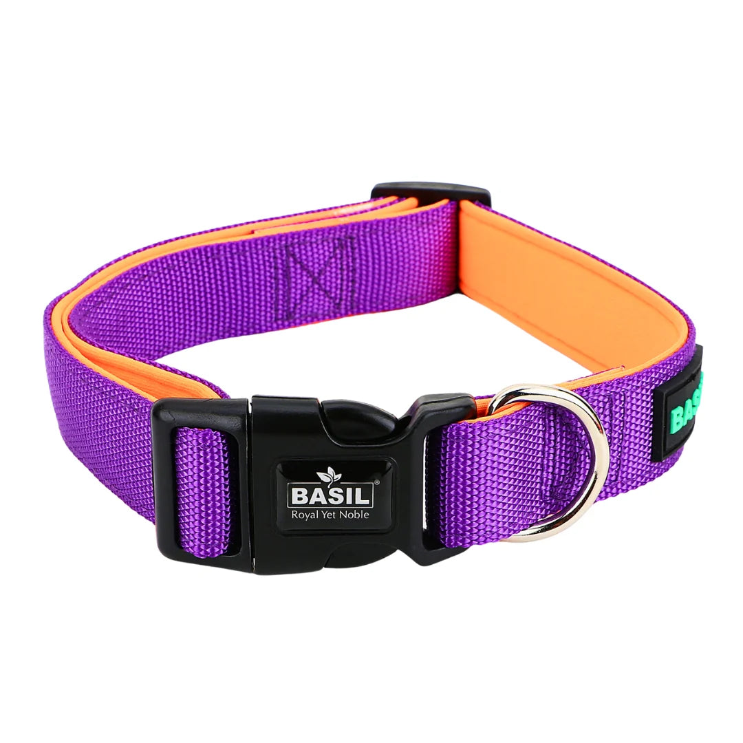 Basil Padded Adjustable Collar for Dogs & Cats