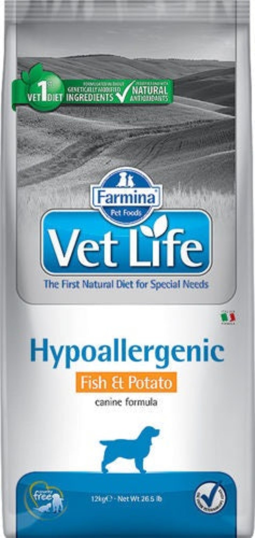 Farmina Vet Life Hypoallergenic Fish & Potato Dog Food