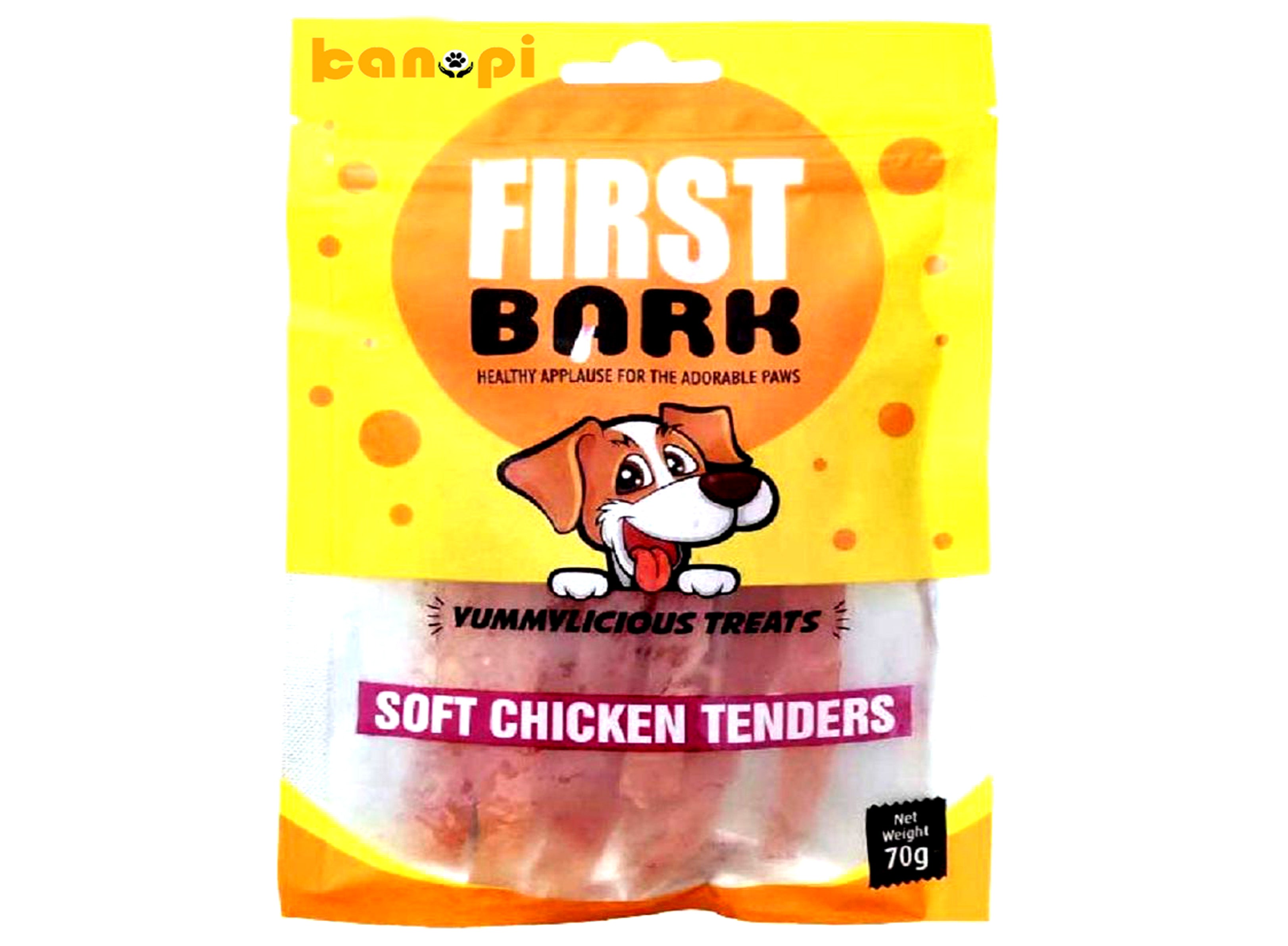 FIRST BARK Treats Soft Chicken Tender