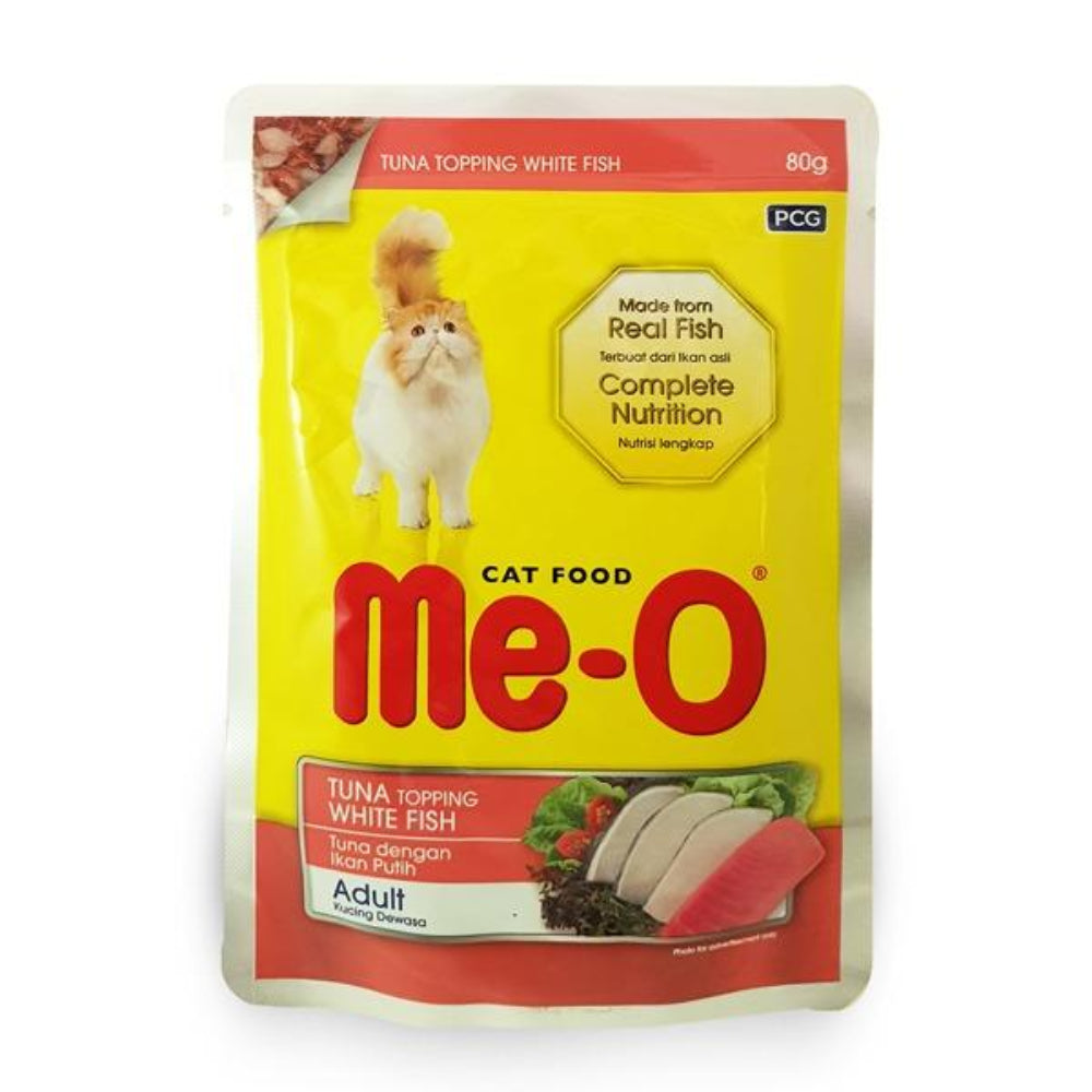 Me-O Tuna & White Fish Wet Cat Food