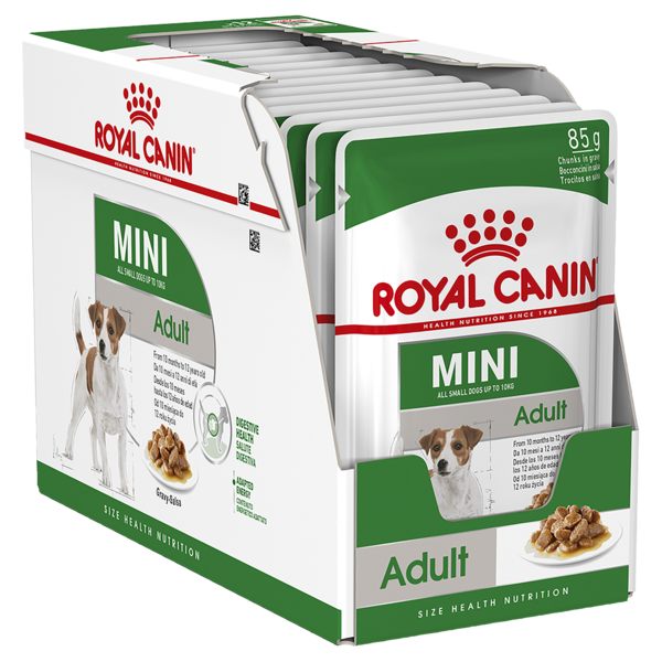 Royal Canin Mini Adult in Gravy 85G