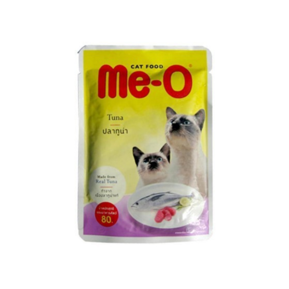 Me-O Adult Cat Food Tuna Wet Food for Cats