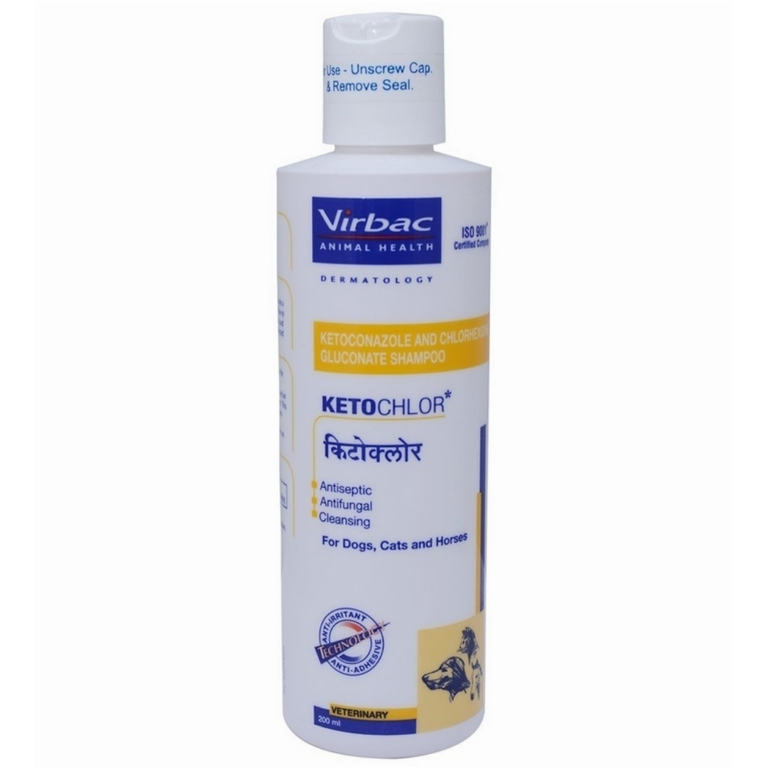 Virbac KetoChlor Shampoo for Dogs, Cats and Horses