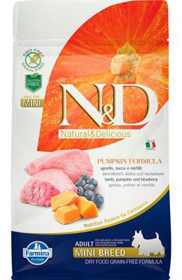 Farmina N&D Pumpkin - Mini Adult - Lamb & Blueberry