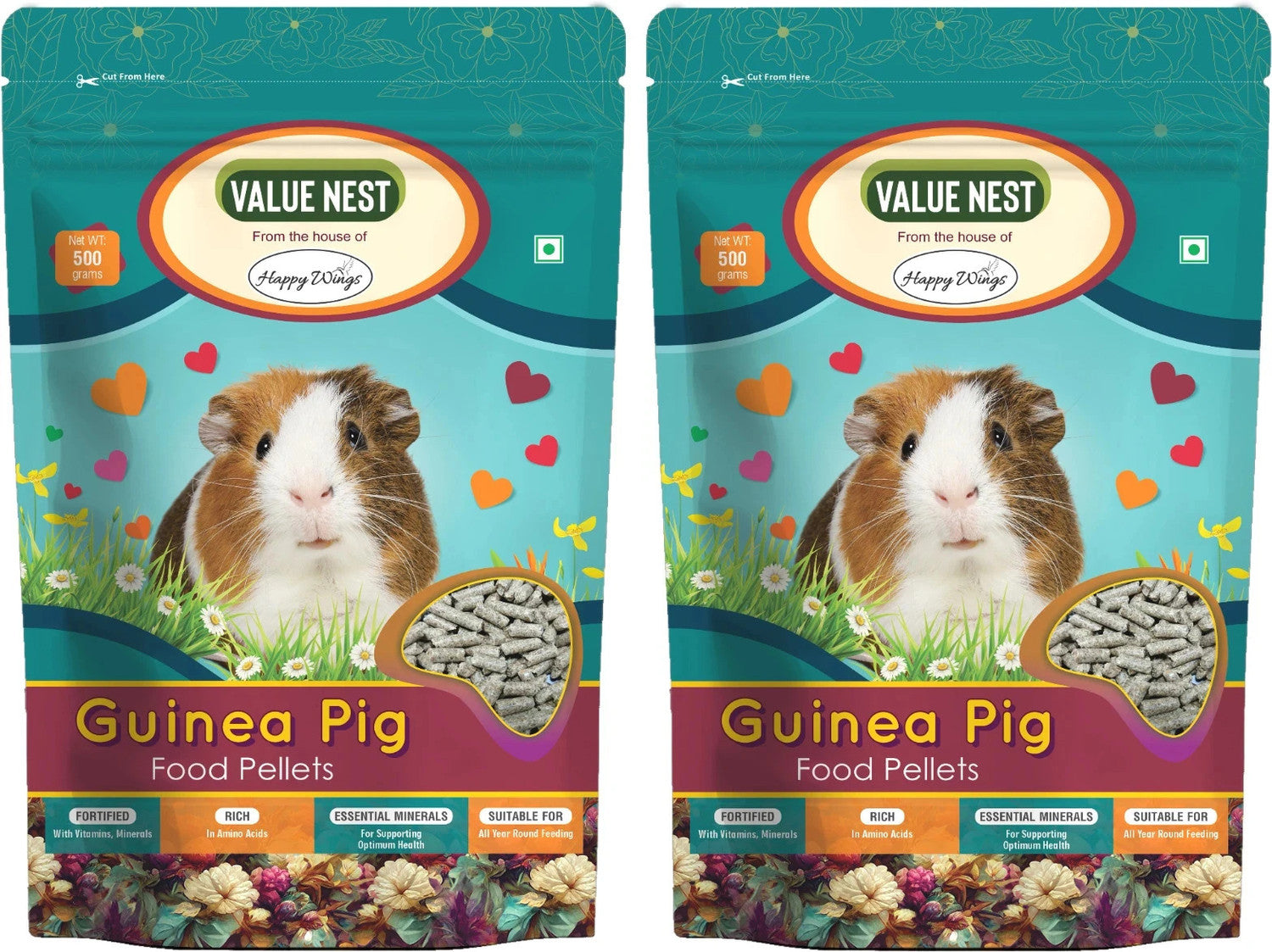 Value Nest - Guinea Pig Food - 500g