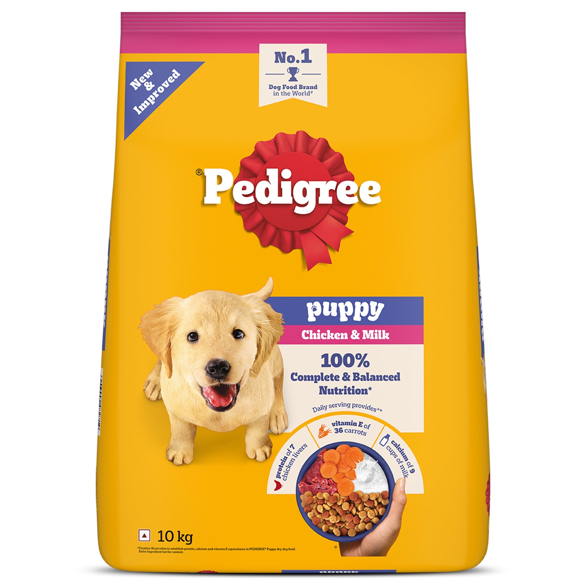 Pedigree Puppy Chicken & Milk 2.8kg