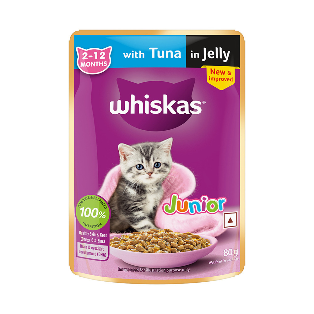 Whiskas - Kitten Tuna In Jelly - 80g