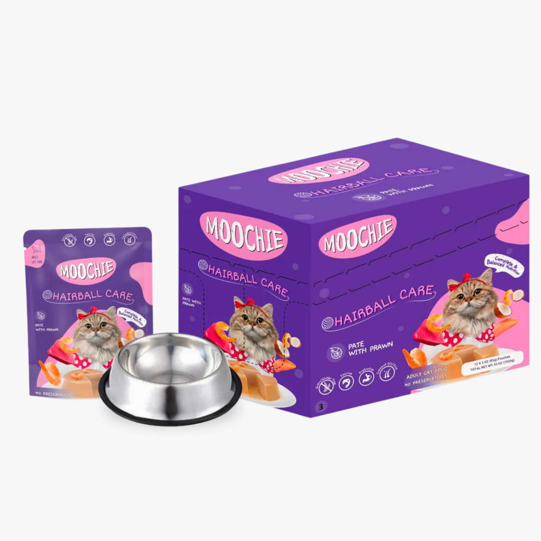 Moochie Cat Gravy Hairball Care 85g