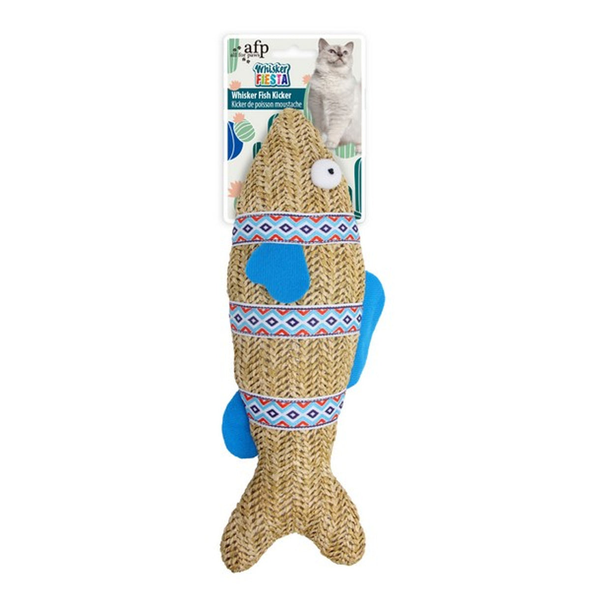 AFP - Cat Toys - Whisker Fiesta-Fish Kicker