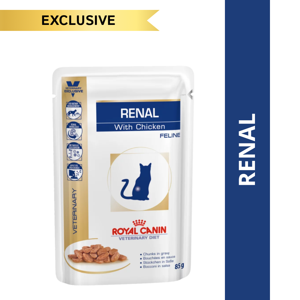 Royal Canin Renal With Chicken Cat Gravy 85g