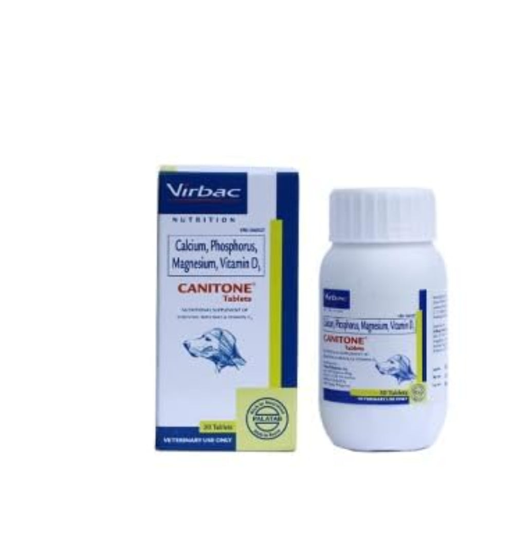 Virbac Pet Canitone Tablets for Dogs (30 Tab)