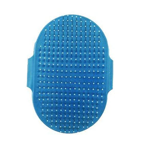 Bathing and Grooming Hand Rubber Brush For Pets