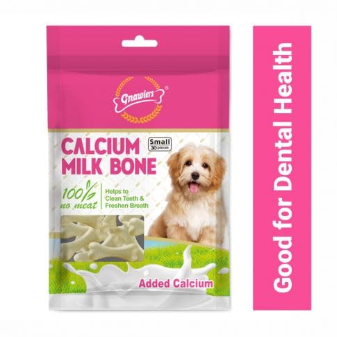 Gnawlers Calcium Milk Bone - Small