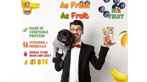 First Bark Fruity Blast Dog Treat Stick /Blueberry Zing 225 g