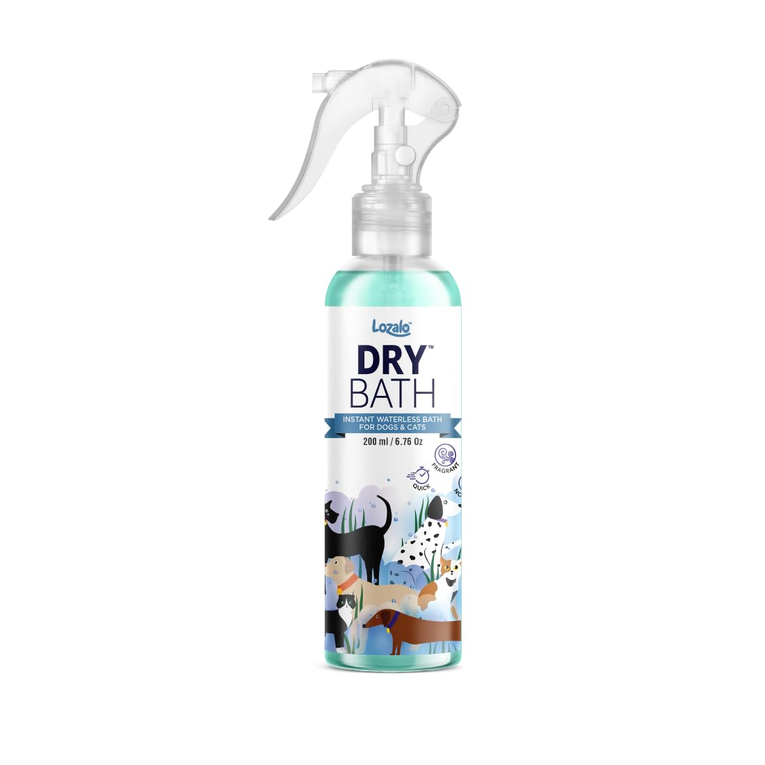 Lozalo - Dry Bath Shampoo - 200ml