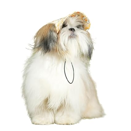 Unleash Cotton Dog Cap - Outdoor Sport Sun Protection Baseball Cap for Male & Female Dogs |Color May Vary |