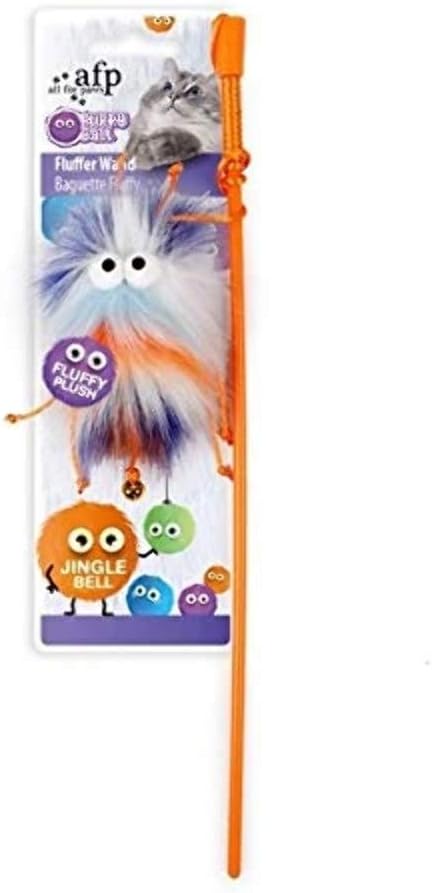 AFP - Cat Toys - Furry Ball-Fluffer - Orange