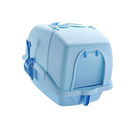 Large Enclosed Cat Litter Box With Handle
