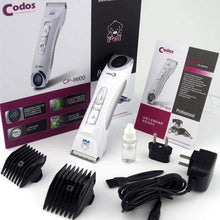 Load image into Gallery viewer, Petstreet Codos CP-9600 Professional LCD Screen Pet Dog/Cat Clipper Electrical Grooming Hair Trimmer Rechargeable Haircut Machine (CP-9600)
