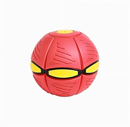 Petstreet UFO Magic Flying Ball | Light Transforming Soccer Disc Toy | Multicolor |