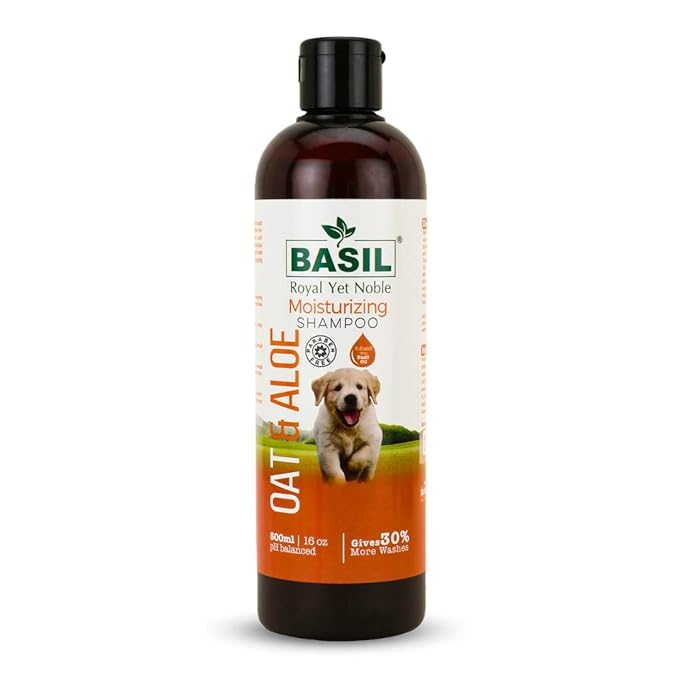 Basil Moisturizing Oat & Aloe Shampoo