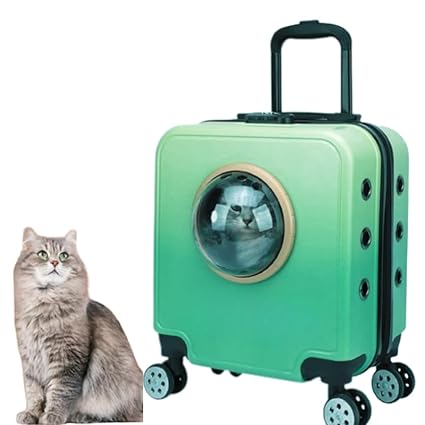 Petstreet Trolley Carrier Stroller Wheels Suitcase for Small Dogs and Cats | 18 Inch |