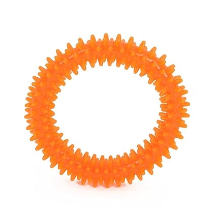 Puppy Teething Dental Ring Dog Chew Toy Color May Vary |