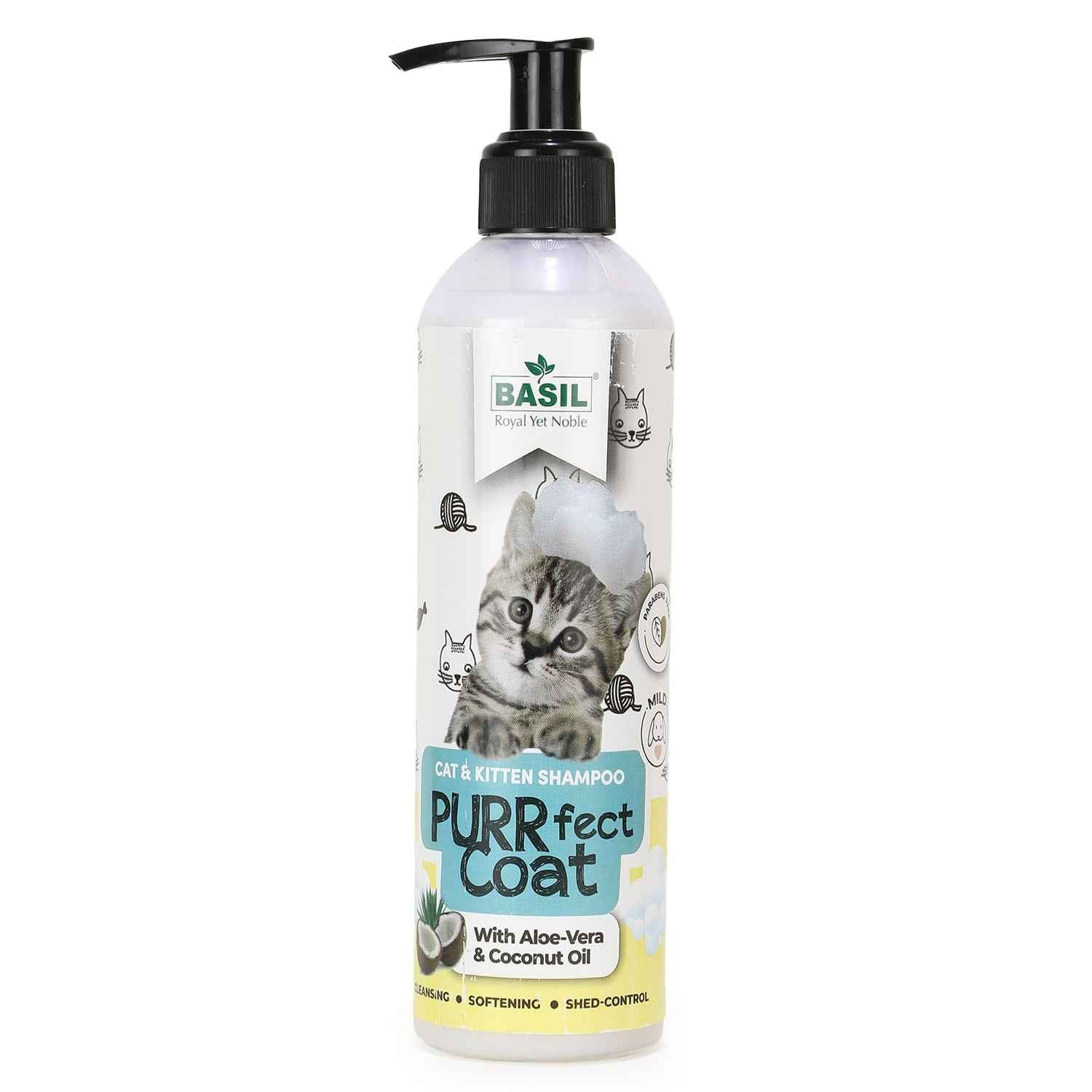 Basil - Purfect Coat Cat Shampoo