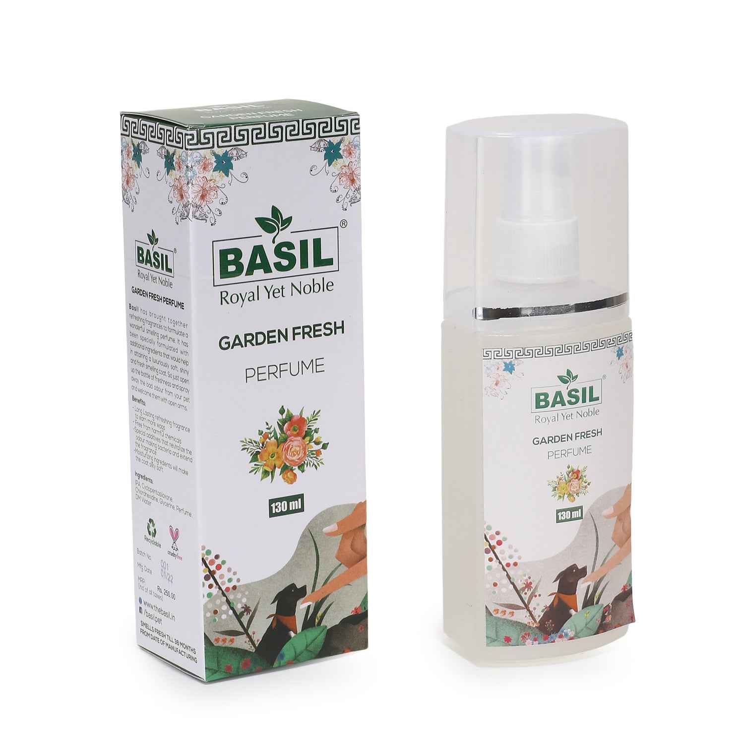 Basil - Garden Fresh Perfume - 130ml