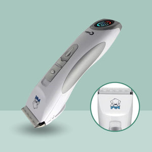Petstreet Codos CP-9600 Professional LCD Screen Pet Dog/Cat Clipper Electrical Grooming Hair Trimmer Rechargeable Haircut Machine (CP-9600)