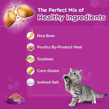 Load image into Gallery viewer, Whiskas Adult Dry Cat Food, Chicken Flavour, 1.2kg Pack
