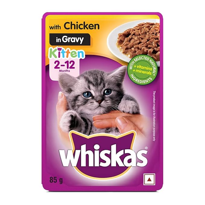 Whiskas Kitten - Chicken in Gravy