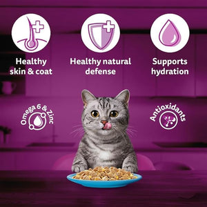 Whiskas Adult (1+ Years)) Wet Cat Food, Tuna in Jelly