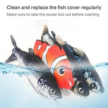 Load image into Gallery viewer, Holy Paws Dog Fish Toy Electric Moving Toy Realistic Flopping Fish Toy
