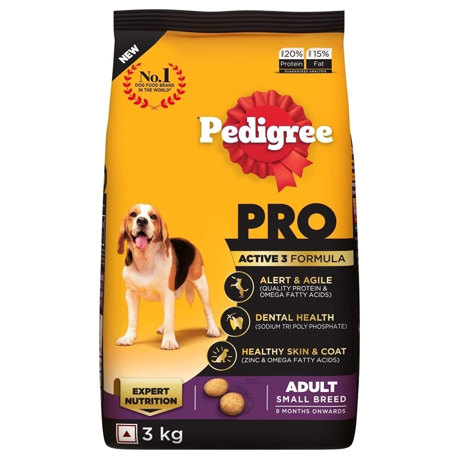 Pedigree - Pro Adult Small Breed - 3kg