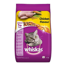 Load image into Gallery viewer, Whiskas Adult Dry Cat Food, Chicken Flavour, 1.2kg Pack
